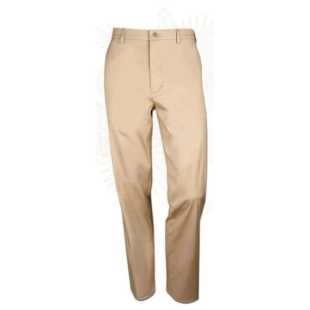 SPORTIF MENS TRINIDAD PLAIN FRONT STRETCH PANTS NEW NWT 36x28